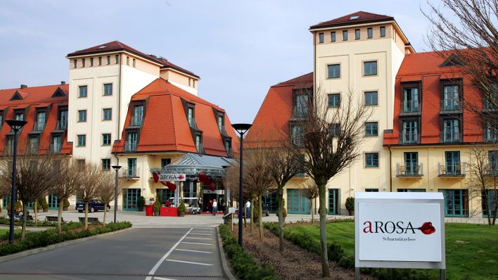 Arosa Hotel in Bad-Saarow am Scharmützelsee (Quelle: dpa)