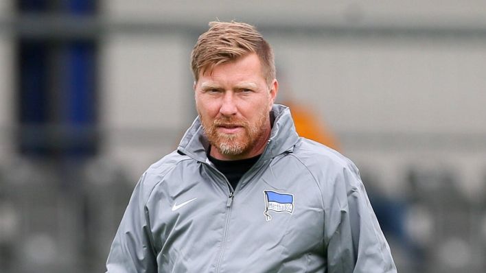 Andreas Neuendorf in Trainingsjacke von Hertha BSC (Quelle: Imago Images / Picture Point)