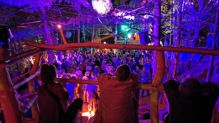 Symbolbild: Alternatives Musicfestival in Brandenburg trotz Corona. (Quelle: imago images/P. Weisflog)
