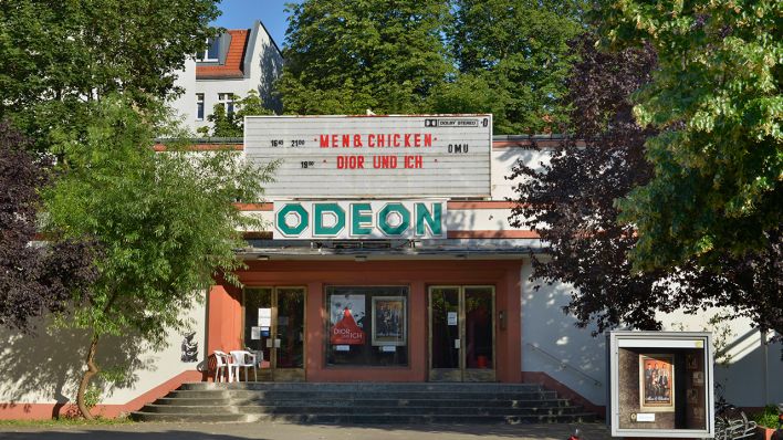 Archivbild: Das Odeon Kino an der Hauptstraße in Berlin Schöneberg. (Quelle: dpa/Schoening)