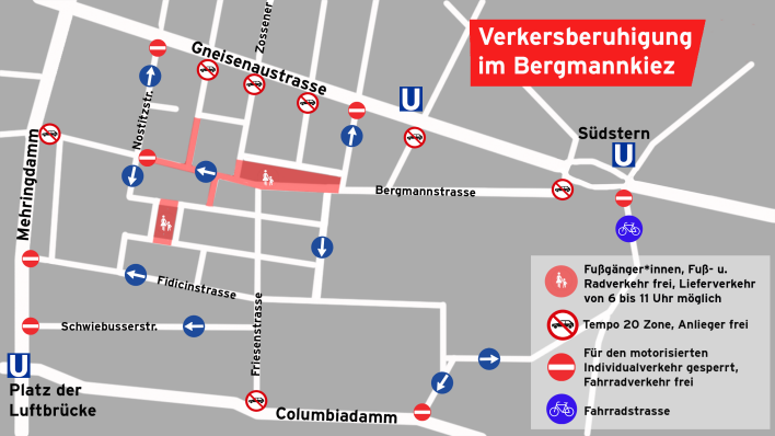 Grafik Bergmannstrasse (Quelle: rbb24)