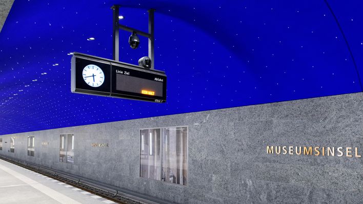 Der neue U-Bahnhof Museumsinsel in Berlin im Juli 2021. (Quelle: Reetz-Graudenz)