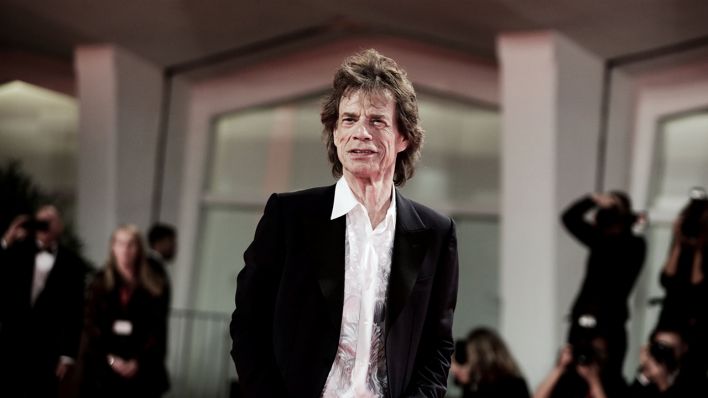 Mick Jagger am 07.09.2019 beim 76. Film Festival von Venedig. (Quelle: dpa/Photoshot)