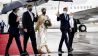 König Willem-Alexander und Königin Maxima kommen am 05.07.2021 am Flughafen Berlin-Brandenburg an. (Quelle: dpa/Sem van der Wal)