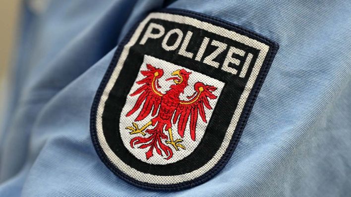 Abzeichen der Polizei Brandenburg (Quelle: dpa/Stache)