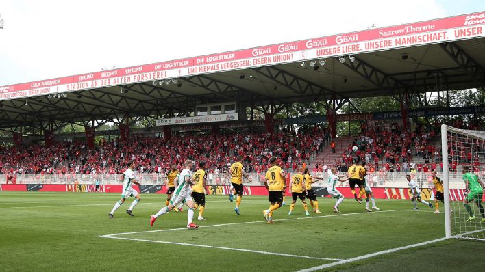 Testspiel zwischen dem 1. FC Union und Dynamo Dresden (Quelle: imago images/Contrast)