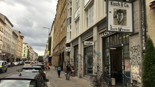Die Buchhandlung Kisch & Co. an ihrem jetzigen Standort (Quelle: rbb/Wolf Siebert)