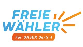 Parteilogo: <<Freie Wähler. Für UNSER Berlin!>>. (Quelle: Partei/Freie Wäler)