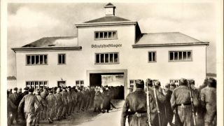 Ein Bild des ehemaligen Konzentrationslagers Sachsenhausen (Bild: dpa/arkivi)