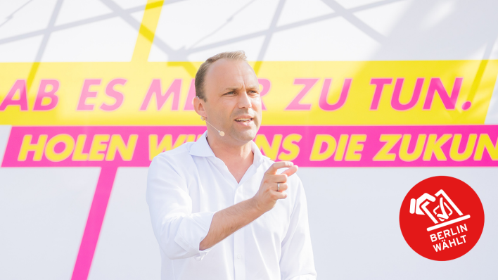 Sebastian Czaja, FDP-Spitzenkandidat für die Berliner Abgeordnetenhauswahl 2021 (Quelle: dpa/Christoph Soeder)