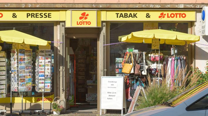 Lottoladen in Brandenburg (Quelle: dpa/Bildagentur-online/Joko)