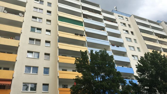 Wohnhäuser im Berliner Kosmosviertel, Altglienicke. (Quelle: rbb/Jana Göbel)