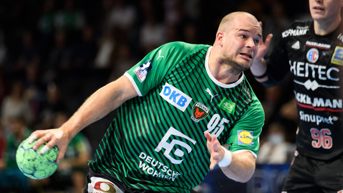 Handballer Paul Drux (Quelle: picture alliance/Eibner-Pressefoto/Uwe Koch)
