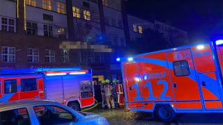 Brand in einem Pflegeheim in Berlin-Wedding am 01.11.2021. (Quelle: rbb/Helena Daehler)
