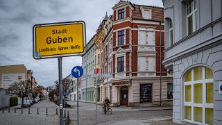 Archivbild: Straßenbild Stadt Guben, Landkreiß Spree-Neiße. (Quelle: imago images/J. Ritter)