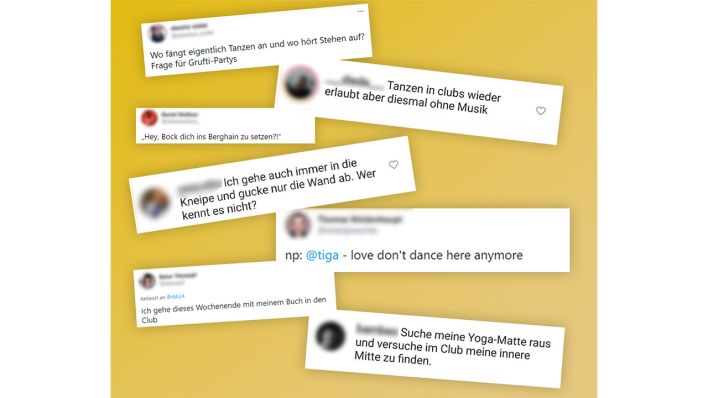 Kommentare zu "Clubs können offen bleiben, aber Tanzen ist verboten" (Quelle: rbb|24"