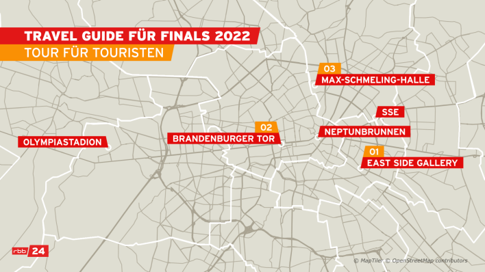 Finals 2022: Tour für Touristen