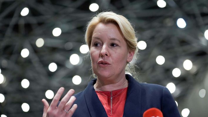 Die Berliner Regierende Bürgermeisterin Franziska Giffey (Quelle: imago-images.de)