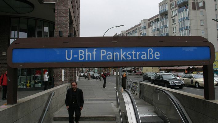 Archivbild: U-Bahnhof PANKSTRAßE in Berlin-Wedding. (Quelle: imago images/bonn-sequenz)