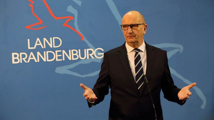 Brandenburgs Ministerpräsident Dietmar Woidke, SPD (Quelle: imago images/Müller)