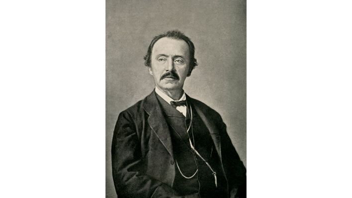 Heinrich Schliemann, um 1877 (Quelle: bpk / Archiv Mehrl)