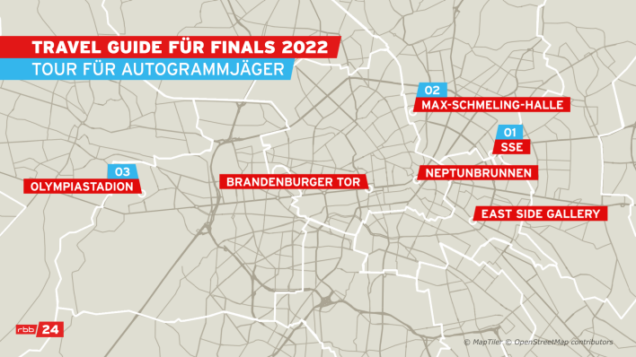 Finals 2022: Tour für Autogrammjäger