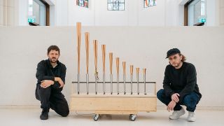 Archivbild: <<Modular Organ System>>, die Künstler Phillip Sollmann & Konrad Sprenger, beim DIVE Festival, Bochum, 2021. (Quelle: ctm-festival.de/D. Sadrwoski)