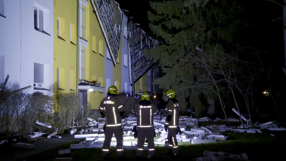 Sturm In Berlin - Schäden an Haus 1, Bild: TV News Kontor