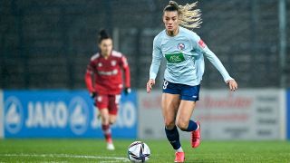 Selina Cerci von Turbine Potsdam beim Spiel gegen die Frauen vom FC Bayern München (imago images/foto2press)