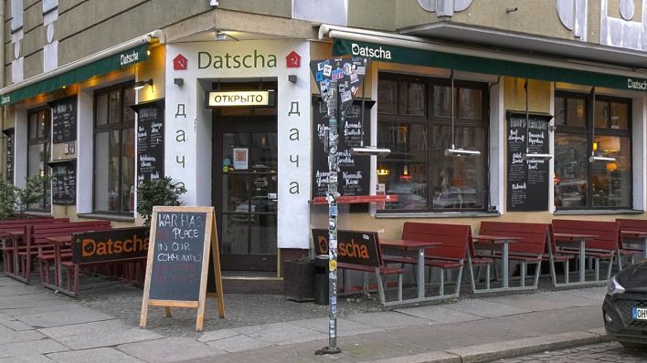 Restaurant Datscha in Berlin-Friedrichshain, Bild: rbb|24 / Stefan Oberwalleney