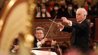 Daniel Barenboim bei einem Konzert in Wien am 1. Januar 2022 (Bild: imago images/Xinhua)