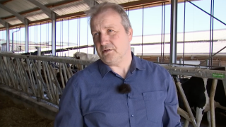 Gunnar Hemme General Manager at Hemme Milch in Angermünde (Source: rbb)