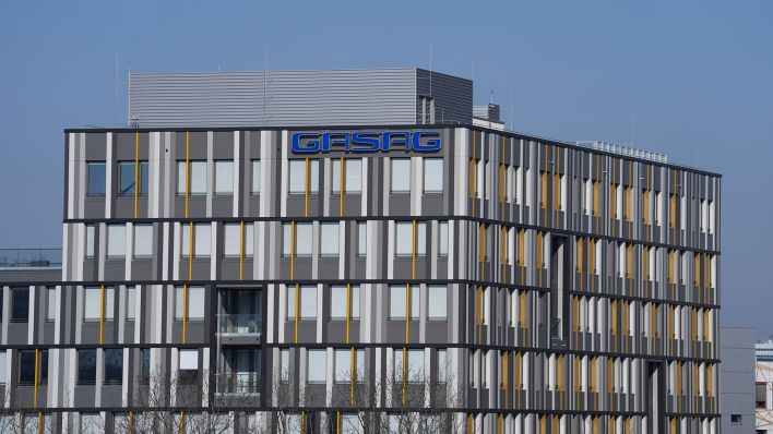 Blick auf die neue Zentrale des Energieversorgers Gasag in Berlin am 10.03.2022. (Quelle: dpa/Jörg Carstensen)