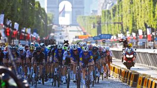 Die 21. Etappe der Tour de France 2021 am Champs Elysees in Paris (imago images/Panoramic International)