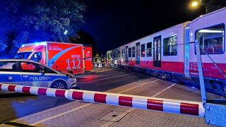 Unfall mit S-Bahn in Oberschöneweide. (Quelle: Morris Pudwell)