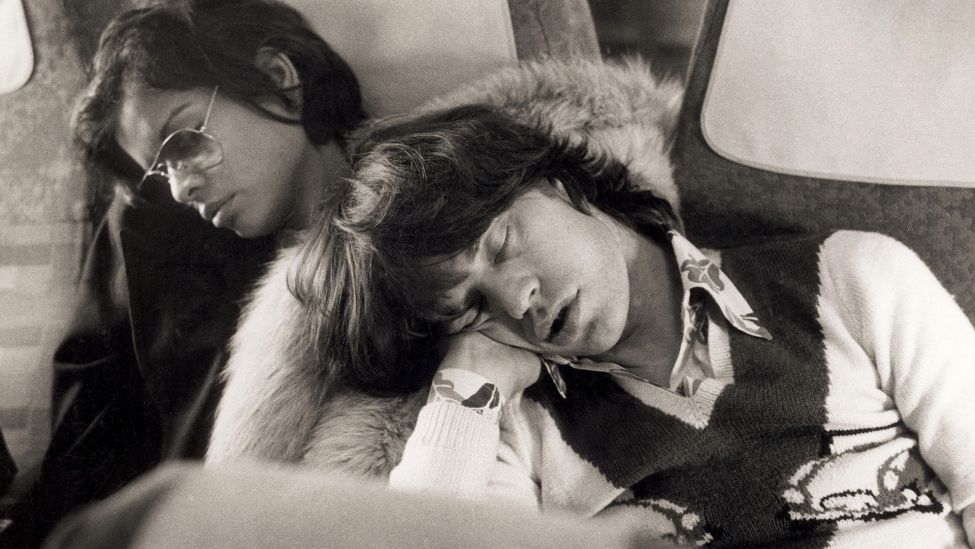 Mick Jagger und Bianca Jagger 1973 (Quelle: dpa/Avalon/Michael Putland)