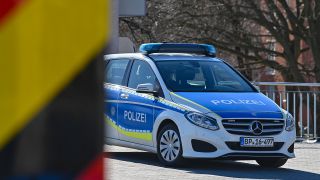 Symbolbild: Ein Fahrzeug der Bundespolizei (Quelle: dpa/Patrick Pleul)