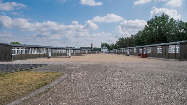 Baracken der Krankenstation, Gedenkstätte, KZ Sachsenhausen, Oranienburg am 06.06.2022 (Quelle: dpa/Ingo Schulz / Eibner-Pressefoto)