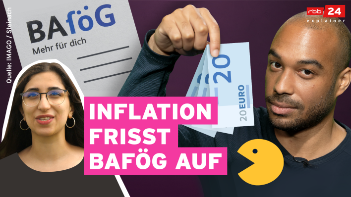 rbb|24 explainer zu Bafög und Inflation (Quelle: rbb)