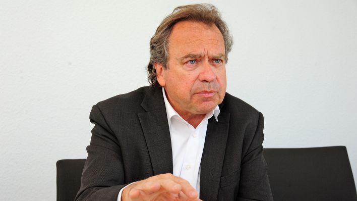 Archivbild: Reiner Wild, Geschäftsführer des Berliner Mietervereins, am 31.10.2018. (Quelle: dpa/Kai-Uwe Heinrich)
