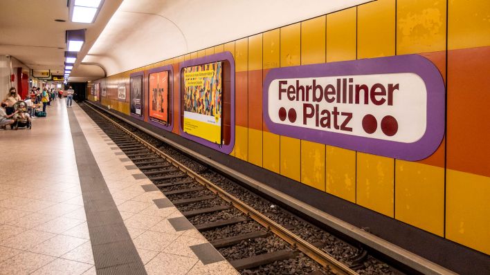 U-Bahnhof Fehrbelliner Platz (Quelle: imago images/Held)