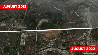 Das Tempelhofer Feld 2021 und 2022