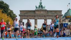 Läufer beim Berlin Marathon 2021 (Bild: IMAGO/Camera4+)