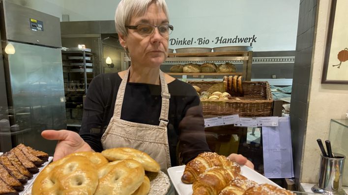 Berliner Bäckerin. (Quelle: rbb/F. Reiß)
