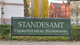 Standesamt Charlottenburg-Wilmersdorf. (Foto: picture alliance / Fotostand)