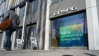 Symbolbild: Blick auf das Kundenzentrum in der neuen Zentrale des Energieversorgers Gasag. (Quelle: dpa/J. Carstensen)