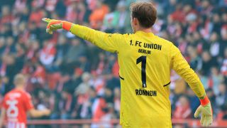 Frederik Roennow 1.FC Union Berlin am 18.09.2022. (Quelle: imago images/Juergen Engler)