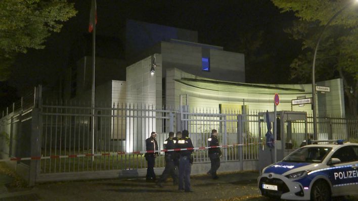 Versuchter Brandanschlag auf iranische Botschaft in Berlin (Quelle: TV-NewsKontor)