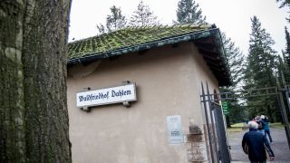 Blick in den Waldfriedhof Dahlem in Berlin (Quelle: dpa/Michael Kappeler)