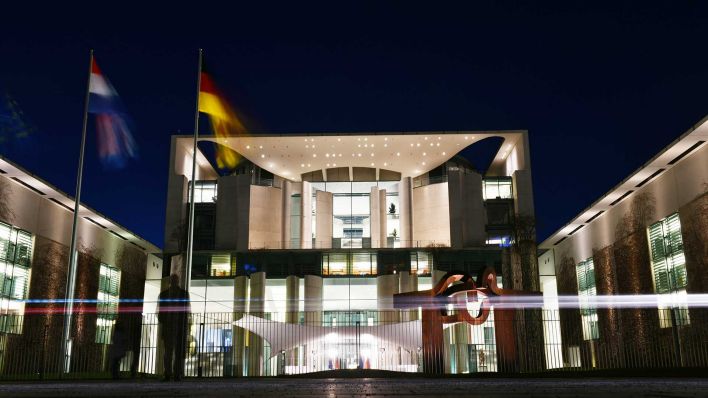 Das Bundeskanzleramt Gebäude. (picture alliance / Frank May )
